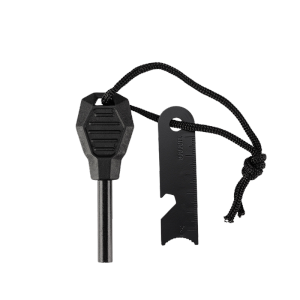 Dụng Cụ Đánh Lửa Que Đánh Lửa Sinh Tồn kiêm mở lắp chai cắm trại dã ngoại leo núi