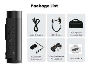 MiLESEEY TNV10 PRO 320x240 IR Night Vision 13mm 50Hz Aircraft Mg-Al Alloy Handheld Thermal Camera Night Vision Imager Hot Spot Tracking