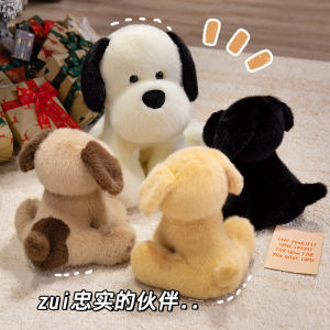 JOJO CASTLE 25/35cm New Golden Retriever Plush Toys Stuffed Animal Pillow Cute Yellow White Brown Black Golden Stuffed Animal Home Decor Gift For Kids