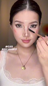 FOCALLURE Prism Multi-use Glow Blush Highlighter Contour Face Palette Pigmented Blendable 4 In1