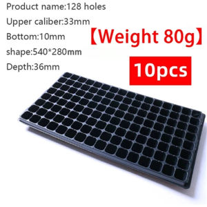 10PCS Seedling Tray 32/72/128 Garden Starter Trays Seed Germination Plant Flower Pot