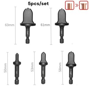 Specool® 5/6Pcs HVAC Repair Kit Air Conditioner Tube Expander Swaging Tool Copper Pipe Expander Drill Bit (1/4-7/8)