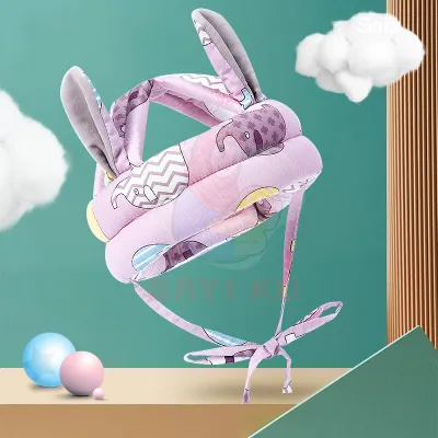 ⛑Safety Helmet⛑Topi Keselamatan Kepala Bayi Baby Helmet Head Protect Walk Safety Headguard Baby Head Security Protection Bayiku Bayi Ku