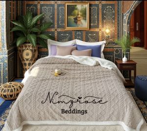 Double-Sided Reversible Cashmere Blanket Thick | Ultra-Soft | Warm & Cozy | Luxurious Feel