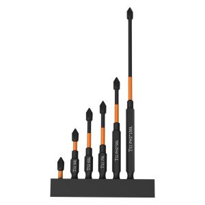 1/4 Inch Hex Shank Accessory Set Hrc58-62 Hardness S2 Alloy Steel Screwdriver Drill Bit Set