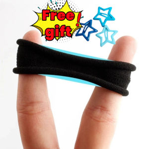 【Free gift 】200pcs Set Big Hair Ties Korean Fashion Simple High Elastic Black Rubber Band Baby Girl Hair Tie Getah Rambut Hair Accessories