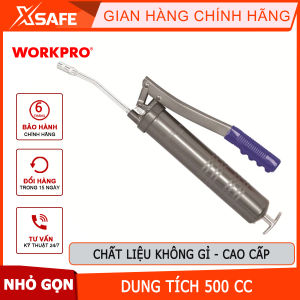 Bơm mỡ 500cc ống bơm bằng cao su Workpro - WP313005