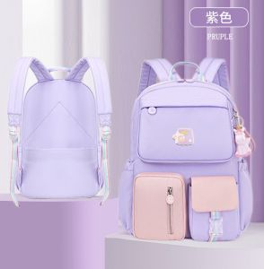 WWH21 Tas Sekolah Anak Ransel Anak Single Layer Macaron Model Backpack Impor TKM
