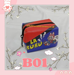 DOMPET KOIN LABUBU / DOMPET LABUBU RESLETING / DOMPET KOIN GANTUNG / LABUBU CUTE POUCH / BD372530