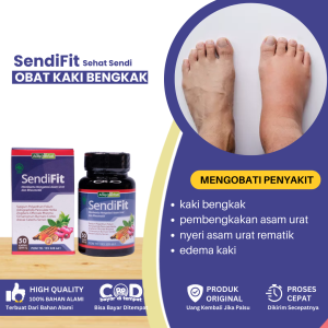Obat Kaki Bengkak Obat Untuk Atasi Kaki Bengkak Obat Pembengkakan Asam Urat Obat Nyeri Asam Urat Rematik Obat Kaki Bengkak Sebelah Kanan/ Kiri Edema Kaki Tidak Bisa Berjalan Akibat Asam Urat - SendiFit