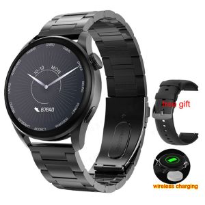 DT3 Smart Watch Men 1.36inch 390*390 HD Screen IP68 Waterproof Retina Phone Call ECG+PPG Smartwatch Wireles Charger