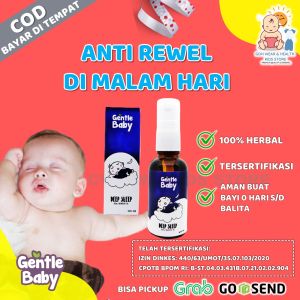 Minyak Telon Gentle Baby Oil Deep Sleep Solusi Susah Tidur Anti Rewel Di Malam Hari Pada Anak Bayi Balita Aman BPOM Alami My Baby 150Ml