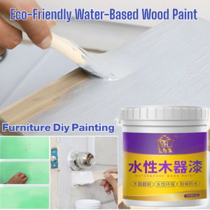 Eco-Friendly Water-Based Wood Paint For Wood Furniture Scratches Repair Refurbish Heat Scratch And Impact Resist