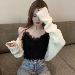 A04 Áo Bra Nữ KATHY BRA Hai Dây Kiểu Dáng Croptop Chất Ren Co Dãn Tốt Có Mút Không Gọng Mix Đồ Siêu Xinh