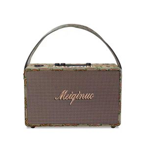 NEW！MN-202 4นิ้ว ลำโพงบลูทูธ พก ลำโพง ลำโพงบลูทูธเบสหนัก ลำโพงคอมพิวเตอร์ ลำโพง แถมไมค์ลอย 2 ตัว