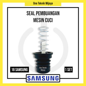 1 SET LENGKAP KARET SEAL / SIL / BELOW PEMBUANGAN MESIN CUCI Samsung S18 SET
