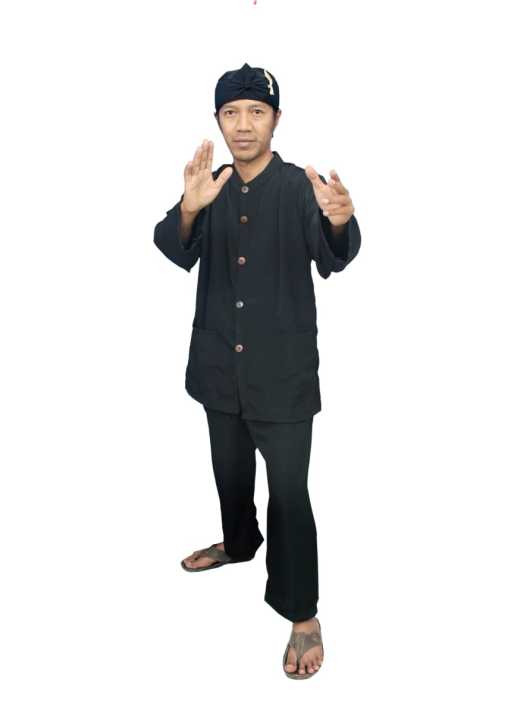 baju pangsi sunda pria dewasa satu set/ baju adat sunda dewasa / baju