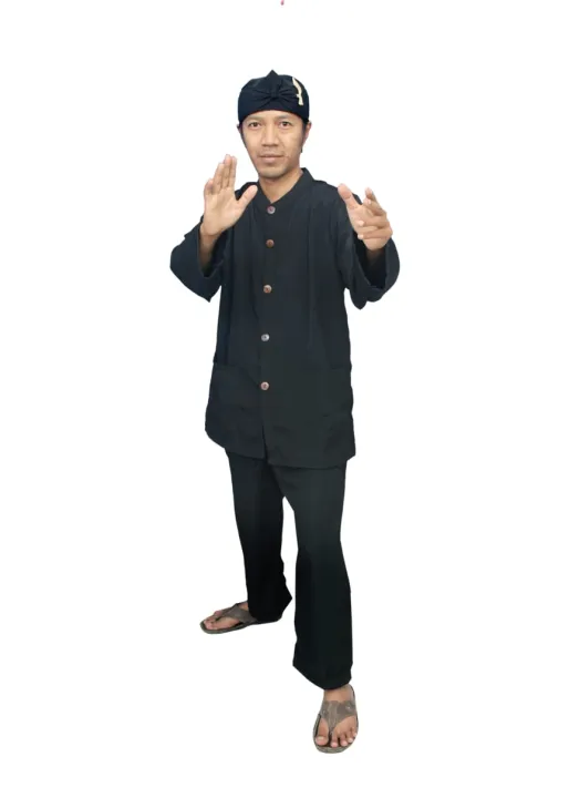 baju pangsi sunda pria dewasa satu set/ baju adat sunda dewasa / baju