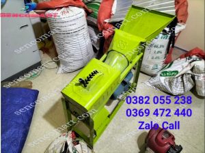 Máy tách hạt ngô 15kw(2hp) năng suất 1000kg/h