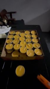 [SG Stock] Smokeless Tea Light Candle Butter Diwali Candle High Quality 4/8 hours Hari Raya 中元节 长明灯 铝壳纯植物酥油灯 供佛酥油 无烟清香蜡烛