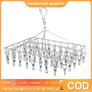 Móc Chùm Inox 304 DEMI Cao Cấp Bền Đẹp Mắc Phơi Quần Áo
