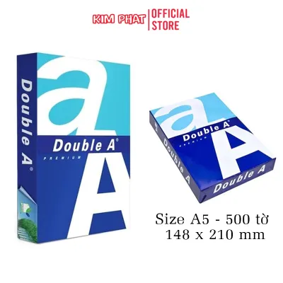 Giấy in Photo A4/A5 Double A Định lượng 70 gsm (500 tờ)