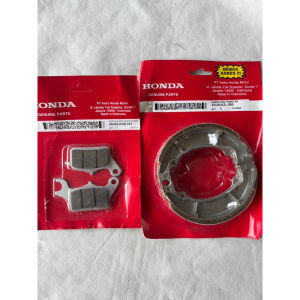 06455-KVB-T01 dan 43130-KZL-930 kampas rem depan dan belakang honda beAt scoopy vario spacy