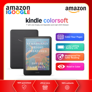 Amazon Kindle Colorsoft E-reader 7" with color Display and Adjustable warm light (2025 Release) - Black