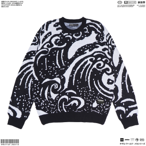 KIZARU Crewneck Knitwear KANAGAWA