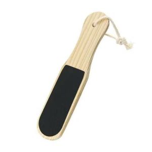 Wooden Foot file Double-Sided Pedicure File for Removing Callus and Dead Skin Easy to Use Foot Scrubber for Smooth and Soft Feet at Home