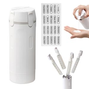4 In 1 Travel Dispenser Portable Travel Bottles Leak Proof Leakproof Container Skincare Products Shampoo Conditioner Lotion