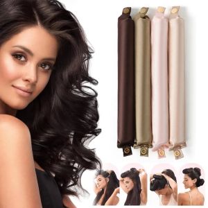 PTK52 3/4Pcs Dày 3cm Dụng cụ uốn tóc không nóng Linh hoạt Băng Đô Băng đô uốn Mềm Ngủ Trong Máy uốn tóc qua đêm Ngủ