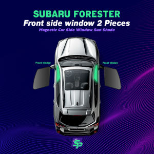 SUBARU FORESTER – ShopPark Magnetic Custom Fit Car Window Sunshade | High-Density Mesh Sun Protection Easy Install