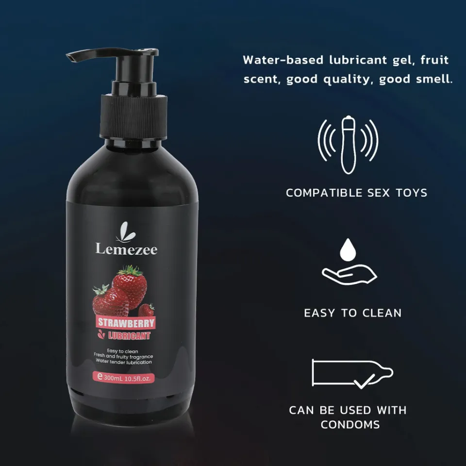 Lemezee 300ML Lubricant Water Soluble Lubricant Gel Sex Lube Lubricants  Health Fruit Flavored Lubricant Sex for women/men | Lazada PH