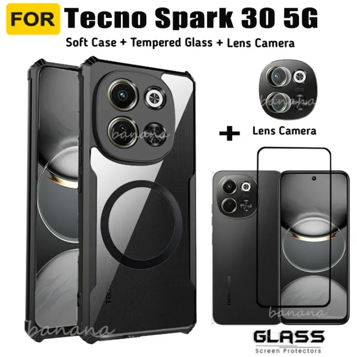 For%20Tecno%20Spark%2030%205G%20Anti-Drop%20Acrylic%20Shell%20Protective%20Cover%20With%20Ring%20Iron%20Sheet%20Magnet%20For%20Tecno%20Spark%2030%20Pro%2020%20Pro%205G%2030C%20Anti-blue%20Ray%20Tempered%20Glass%20and%20Lens%20Film%20-%20Image%203