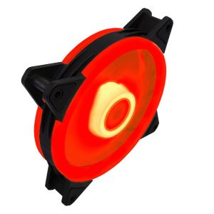 120mm Aurora Computer Chassis Fan 12cm Luminous LED Color Light Mute Cool RGB Cooling Fan Quiet Edition High Airflow LED Case Fan  for PC Cases CPU Coolers Water Cooling Radiators System