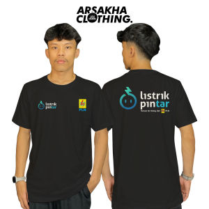 Kaos Perusahaan Pln Listrik Pintar Solusi Isi Ulang Terbaru V2 Baju Distro Katun Combed 30s by Arsakha Clothing