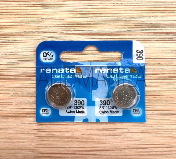 sr1130sw Renata Original SWATCH Watch Battery 390 Button Electronic ...