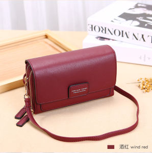 INDOLAPAK (294) Tas Wanita Terbaru 2024 / 2024 Tas Selempang Fashion Wanita / Sling bag import Model Dompet Forever Young 2 in 1