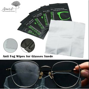 1pc Anti-Fog Lens Wipe Cloth Reusable Eyeglasses Microfiber Cleaner Wipes for Camera Lenses