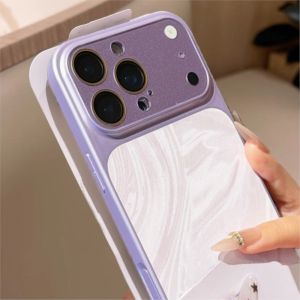 Luxury Frosted Electroplating Bumper Water Ripple Pattern Case For iPhone 17 Air 16 15 14 13 12 11 Pro Max Plus AG Camera Cover