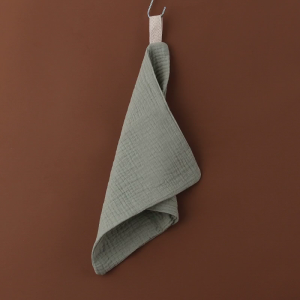 Baby Toddler Cotton Bib Trendy Style Feeding Pocket Burp Girl Boy Infant Saliva Towel Decorative Solid Color Bibs