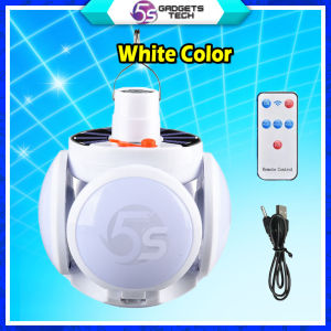 5S Solar Rechargeable LED Football Light Remote Control | Outdoor Waterproof Emergency Camping Garden Lighting Ball