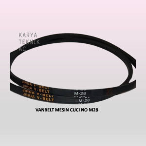 VANBELT MESIN CUCI/ V BELT MESIN CUCI NO M28 MERK NYA VANBELT LOTUS DAN STARMEC YA KAK