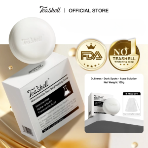 Best Seller NIACINAMIDE SKIN BRIGHTENING SOAP 100g | Supports Tone Oil Control and Barrier Acne | Balances and Repair the Skin Barrier | Oil Regulation | Anti-Inflammatory Control | Clears Breakouts and Rough Area | Targets Dullness Dark Spots and Acne.
