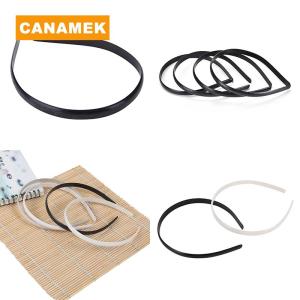 【CANAMEK】 hedeguoji🍬Gift💕 Towering Pride 10 Pcs Set Plastic Hair Band No Teeth Children Hair Accessory DIY Craft 2 Colors