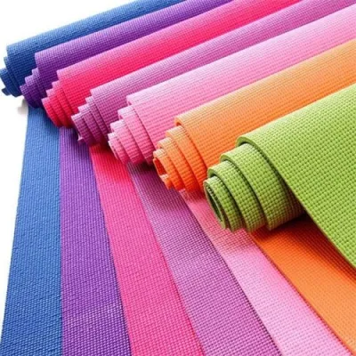 Perfect 4mm Yoga Mat Non Slip Yoga Excercise Yogamat Fitness Random Color 1pc