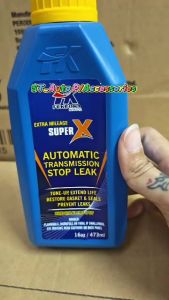 Fukuoka BLUE Extra Mileage SuperX Automatic Transmission Stop Leak (473 ml) Proton Perodua Honda
