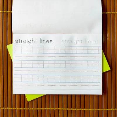 Tracing Pad - Name Alphabet Numbers Lines and Shapes
