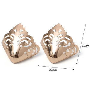 Women High Heel Metal Toe Cap Wear and Tear Concealer Anti-kicking Leather Shoes Point Protector Pointed Shoes Tips Cap Accessorices